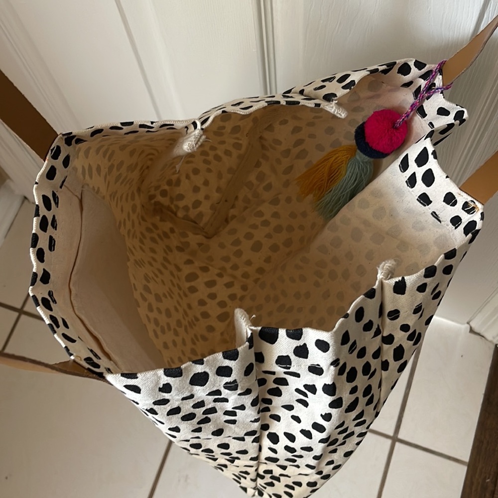 leopard tote - Picture 3 of 3